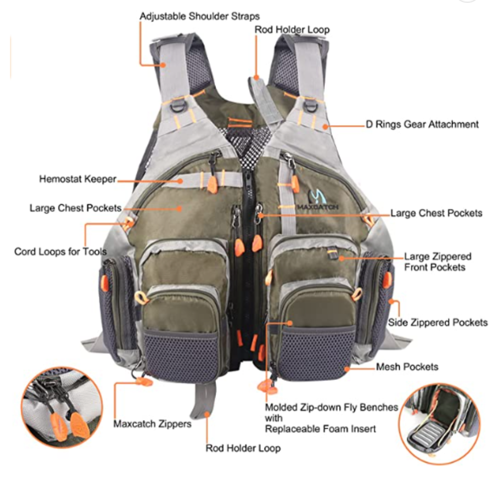 Get the Best Fly Fishing Vest for any Fishing Adventure