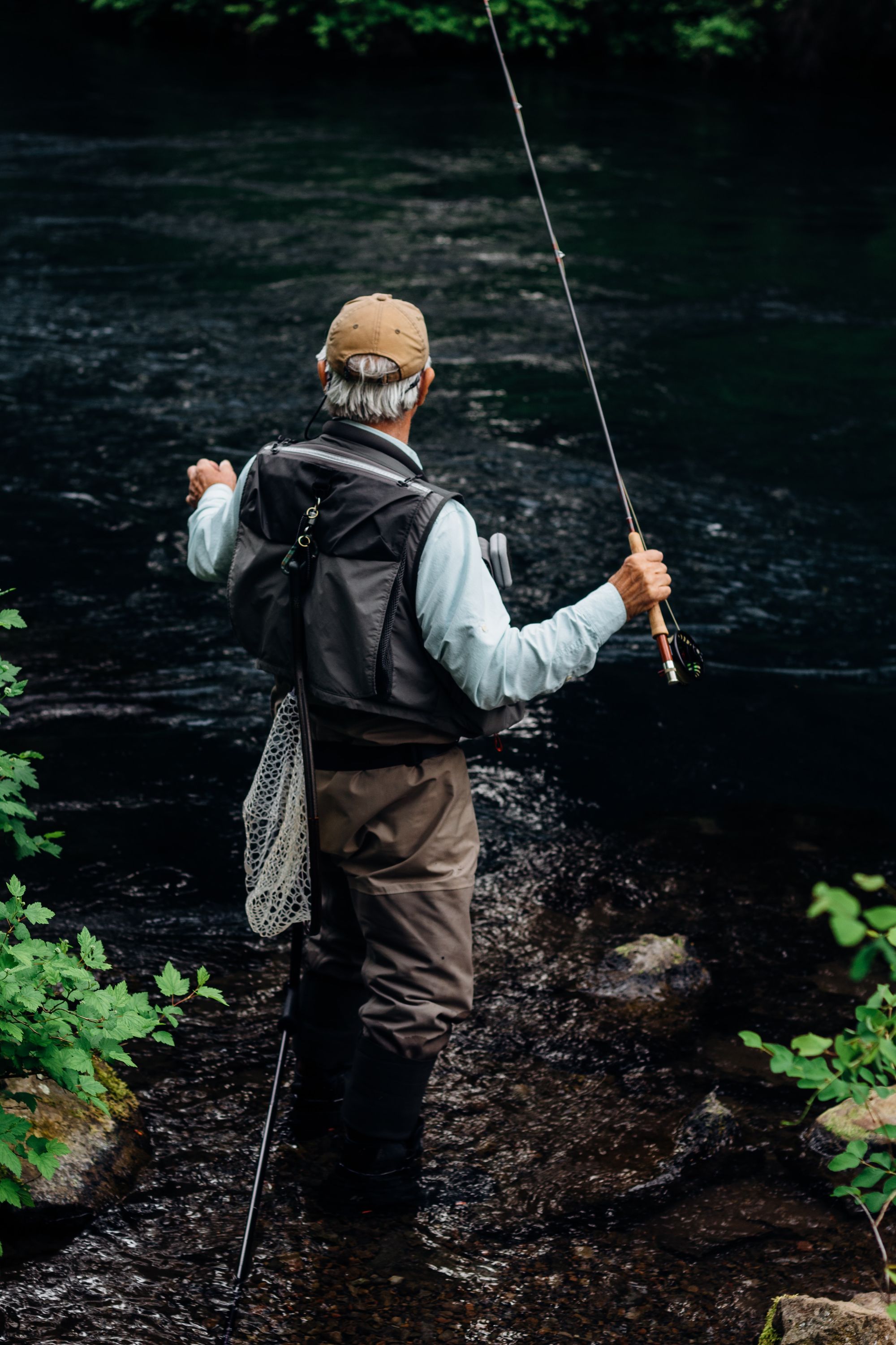 Traditional Fly Fishing Vest